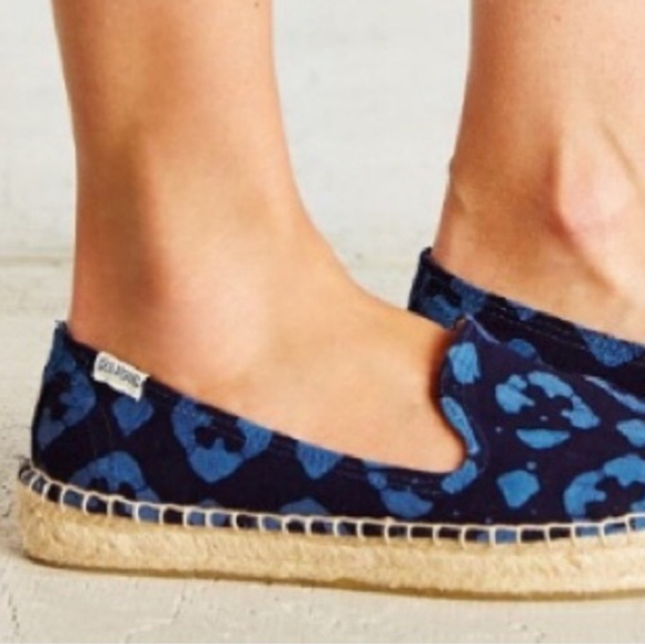 UO-SOLD Soludos Blue Espadrilles sz.7 - Picture 4 of 6